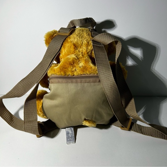 Aurora Backpack Buddies Plush Goldie Bear Toddler Backpack Adjustable Straps - Picture 4 of 8